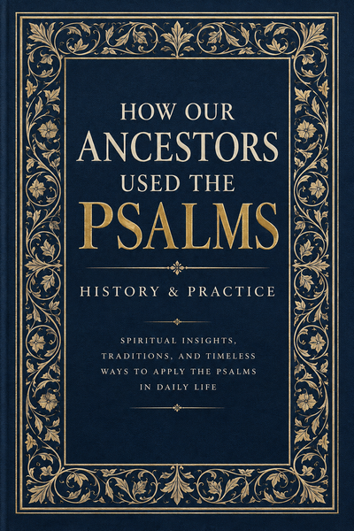 How Our Ancestors Used the Psalms: History & Practice