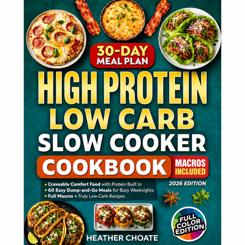 High Protein Low Carb Slow Cooker Cookbook