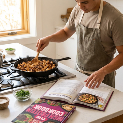 The High Protein Cookbook – 30-Day Meal Plan
